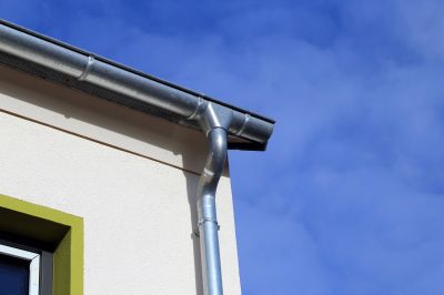 Gutter Cover System on Commercial Building